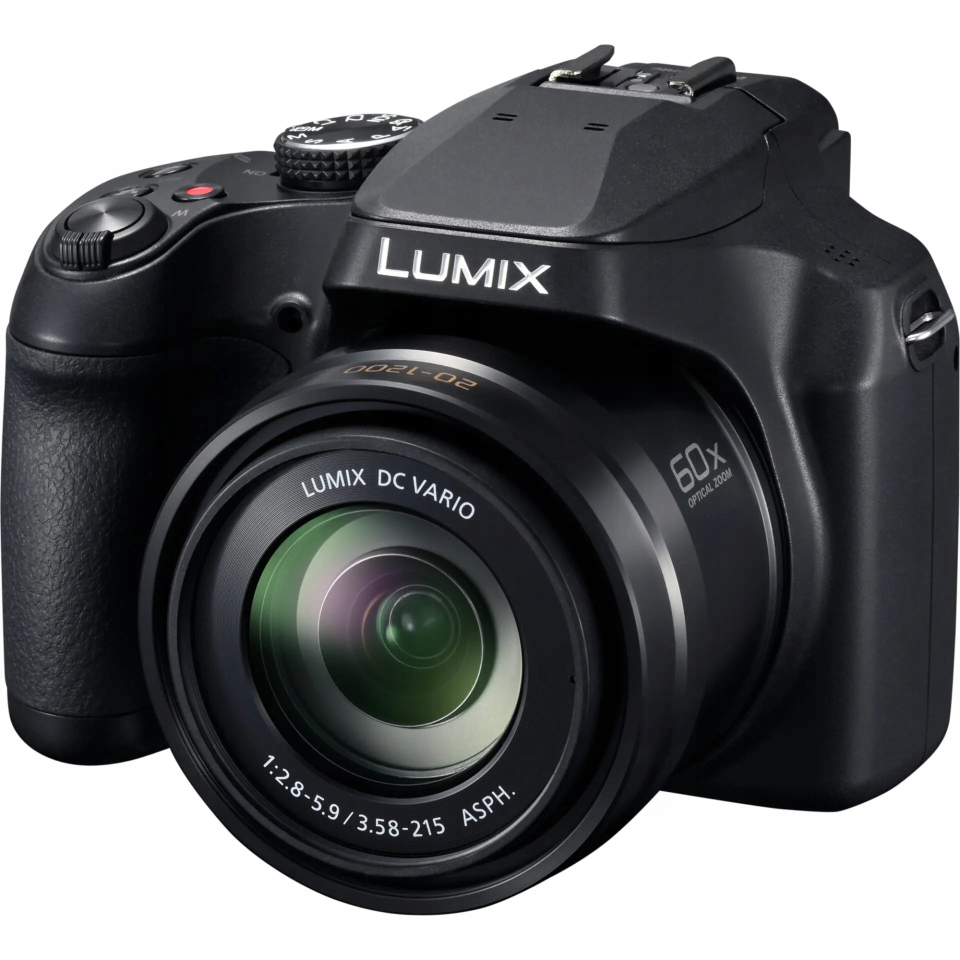 Panasonic DC-FZ82DE-K Lumix Hybrid MOS Camera 18,1MP Video & 4K Photos