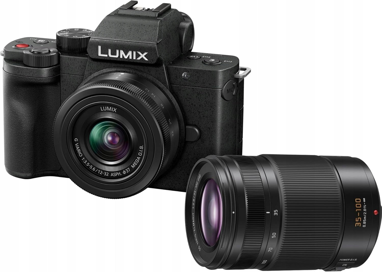 Panasonic DC-G100 Mirrorless Vlog 4K 20.3MP 5-axis IS 2 lenses