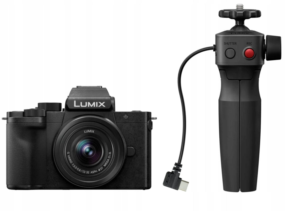 Panasonic DC-G100DVEGK Lumix mirrorless digital camera +lens +stand