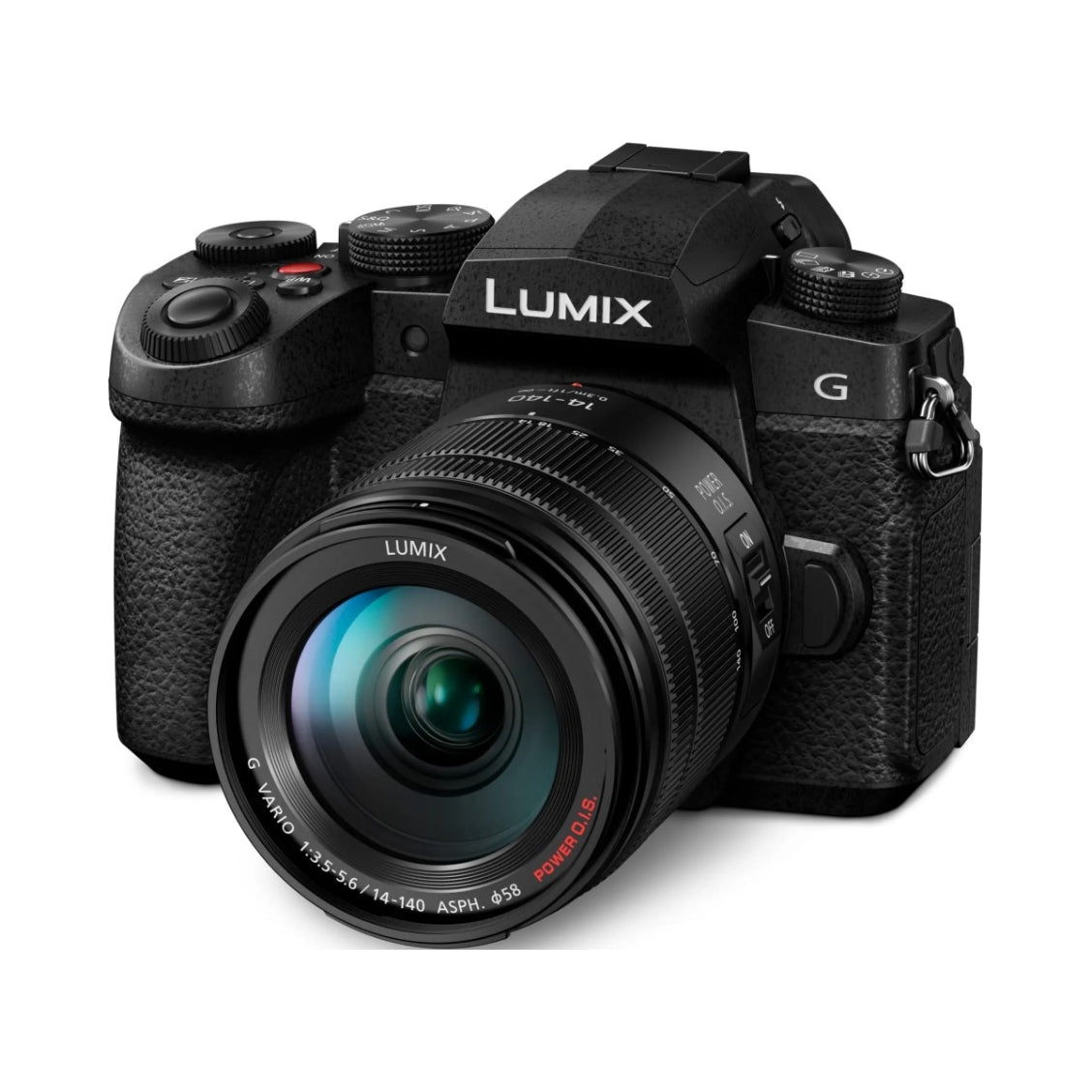 Panasonic DC-G97HE Lumix Hybrid Compact Camera + H-FSA14140 Lens