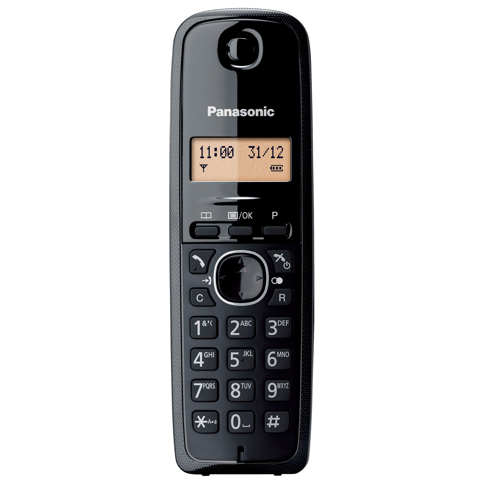 Panasonic KX-TG1611 PDH | cordless telephone | Polish * BLACK Manufacturer code KX-TG1611PDH