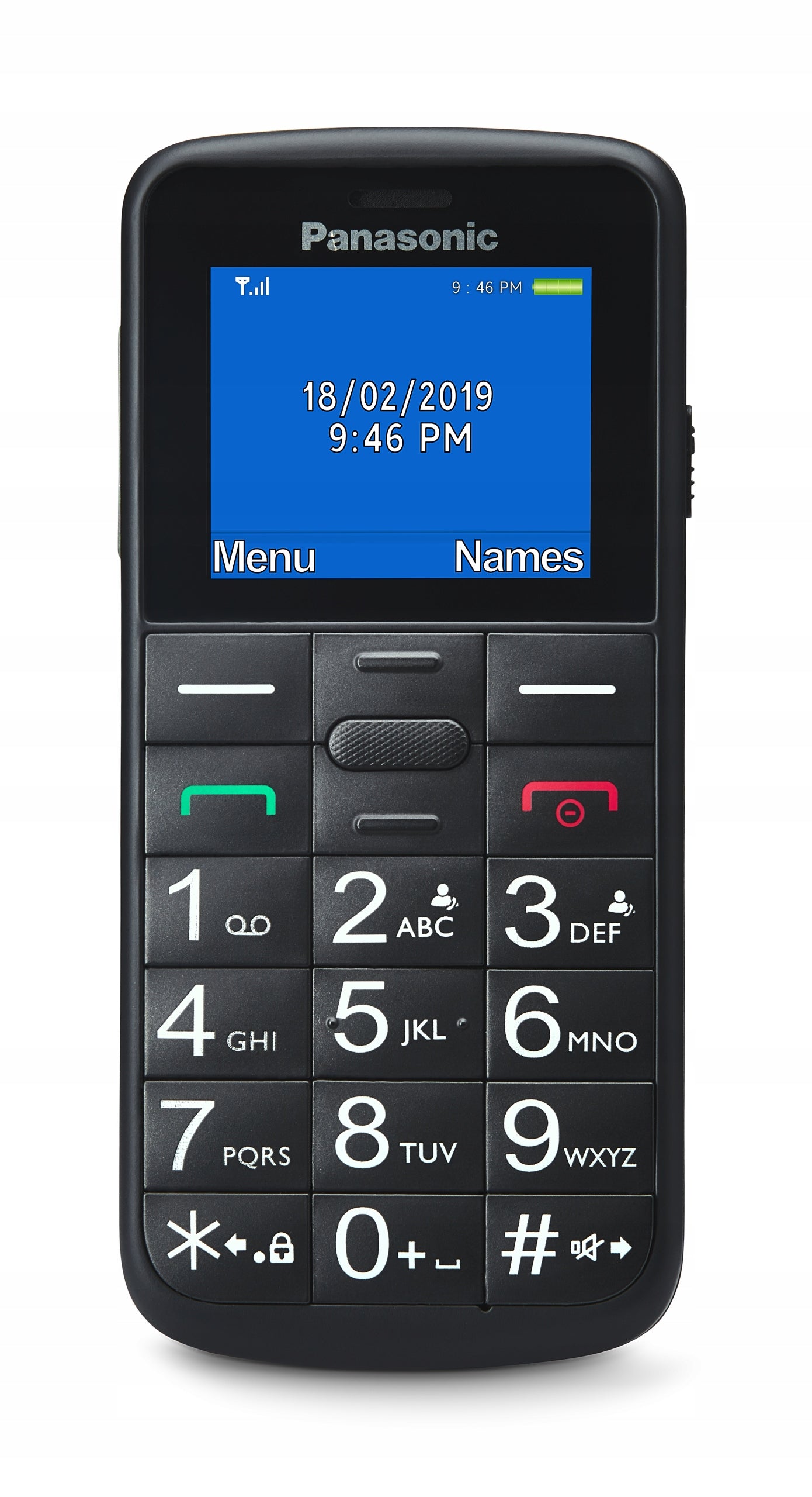 Panasonic KX-TU110EXB black [phone for seniors]