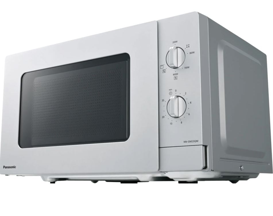 Panasonic NN-GM23QMEPG Compact Microwave Oven with Grill Silver Brand Panasonic