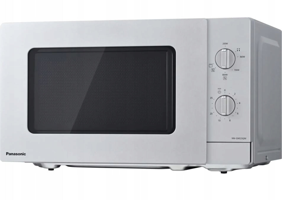 Panasonic NN-GM23QMEPG Compact Microwave Oven with Grill Silver Manufacturer code NN-GM23QMEPG