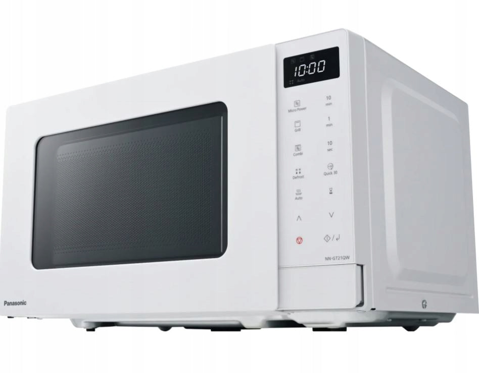 Panasonic NN-GT21QWEPG Compact Microwave Oven with Grill White Manufacturer code NN-GT21QWEPG