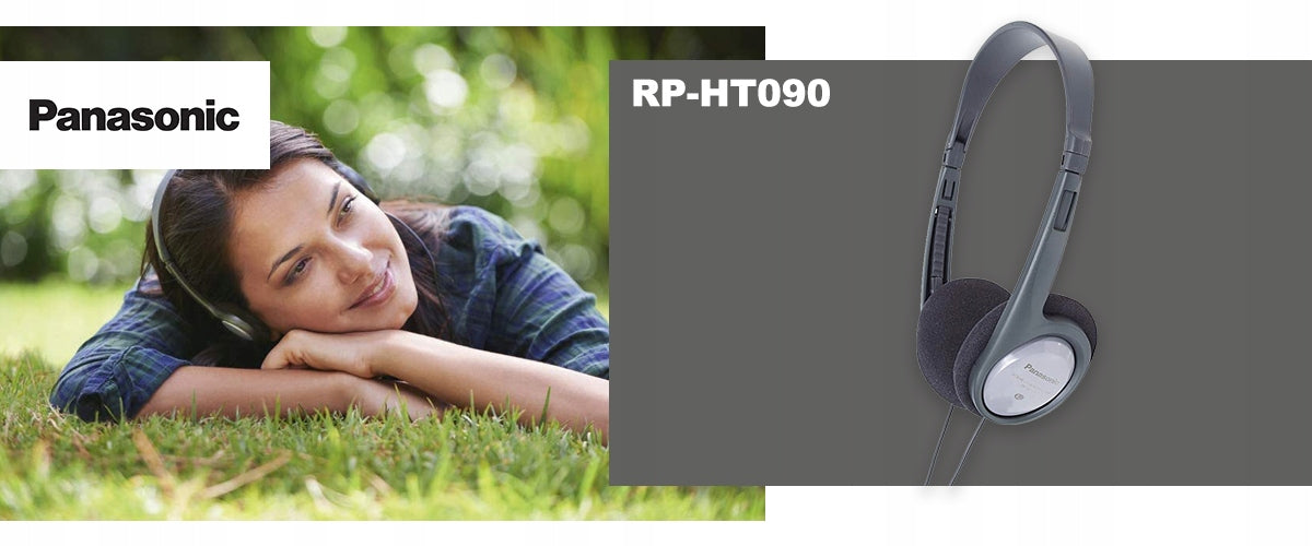Panasonic RP-HT090E-H On-Ear Headphones XBS 30mm EAN (GTIN) 5025232274444