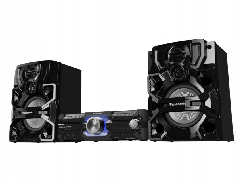 Panasonic SC-AKX710E-K Audio System Tower with Bass, Karaoke, BT, USB Brand Panasonic