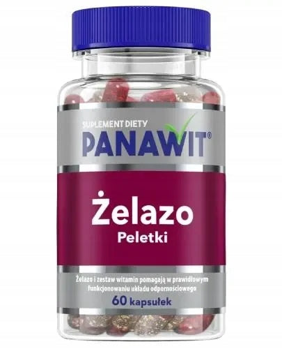 Panawit Iron Pellets 60 capsules