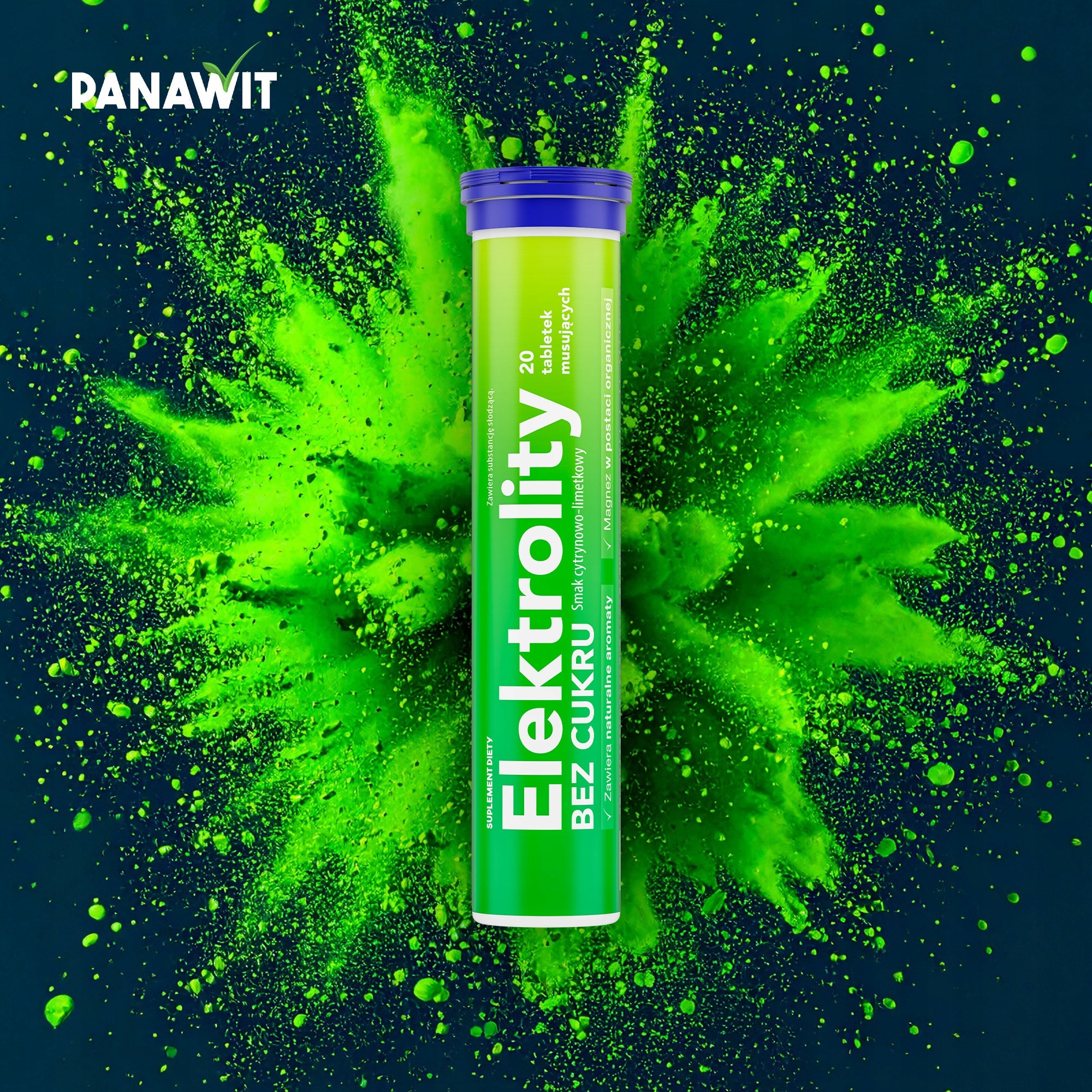 Panawit sugar-free electrolytes 20 effervescent tablets Medical device no