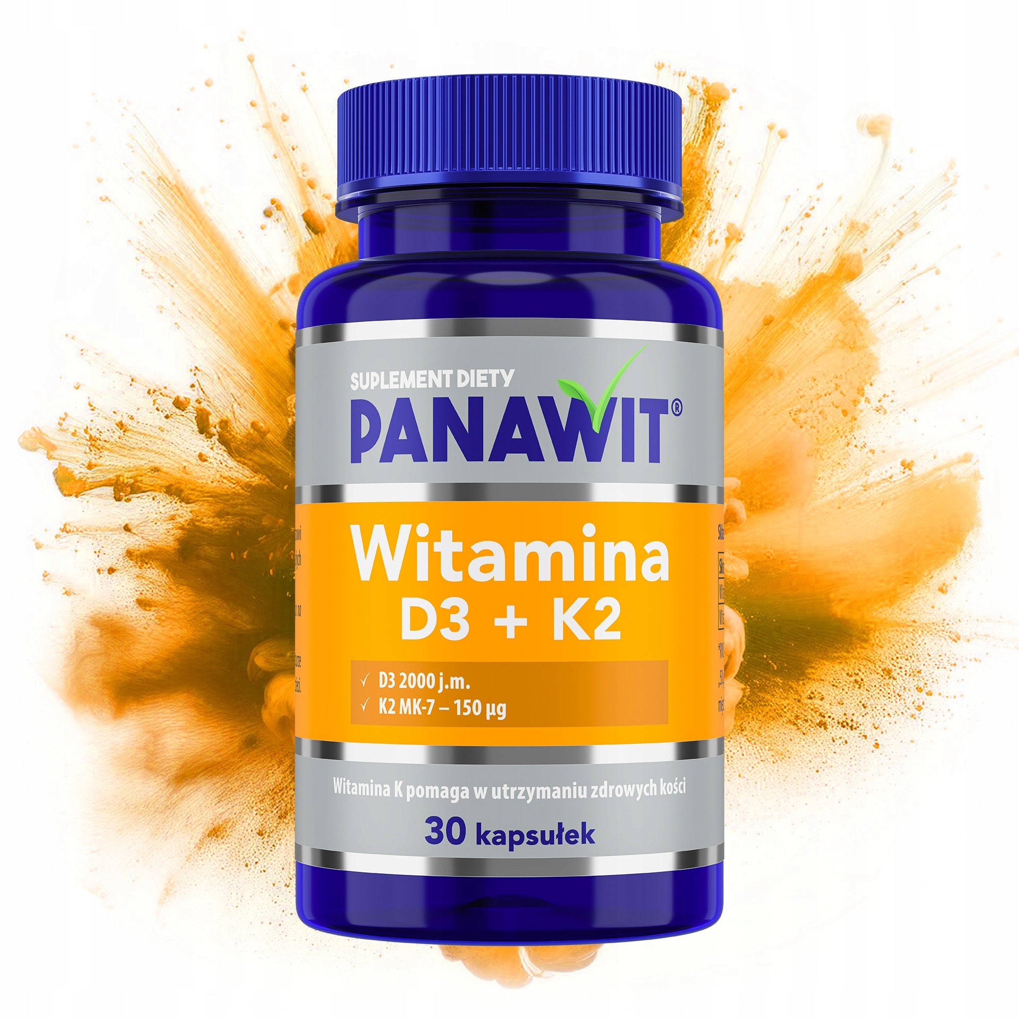 Panawit vitamin D3 + K2 30 capsules Medical device no