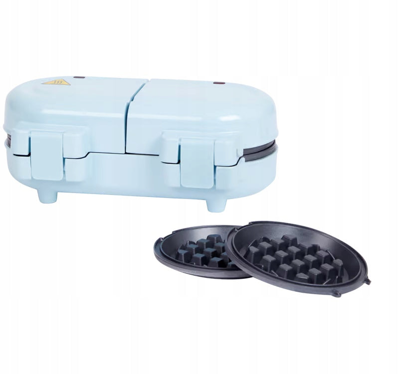 Pancakes Waffle Iron Double Snack Toaster 1110W 2 PANS Power rating 1110 W