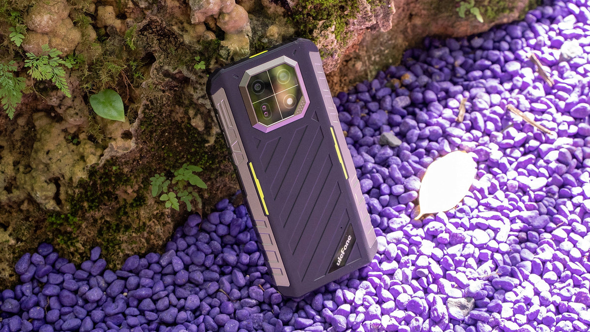 Páncélozott telefon Ulefone Armor 22 8/256GB Dual Sim fekete IP68 Built-in memory 256 GB