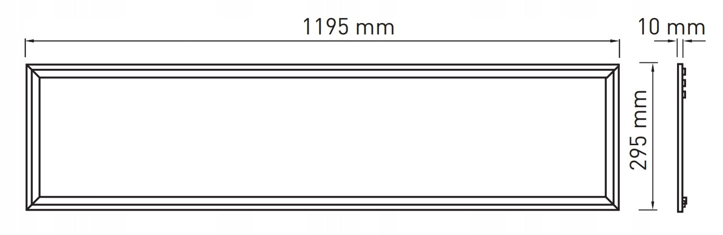 GTV LED panelė King+, 45W