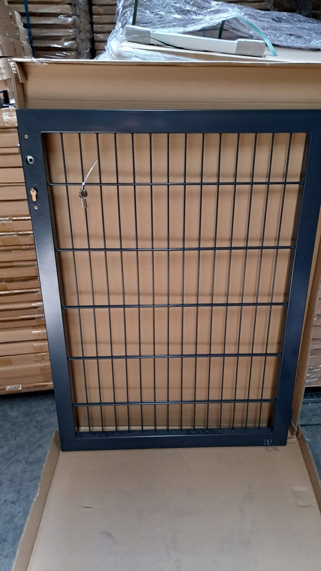 Panel double-leaf gate 3x1,8, anthracite Height 180 cm