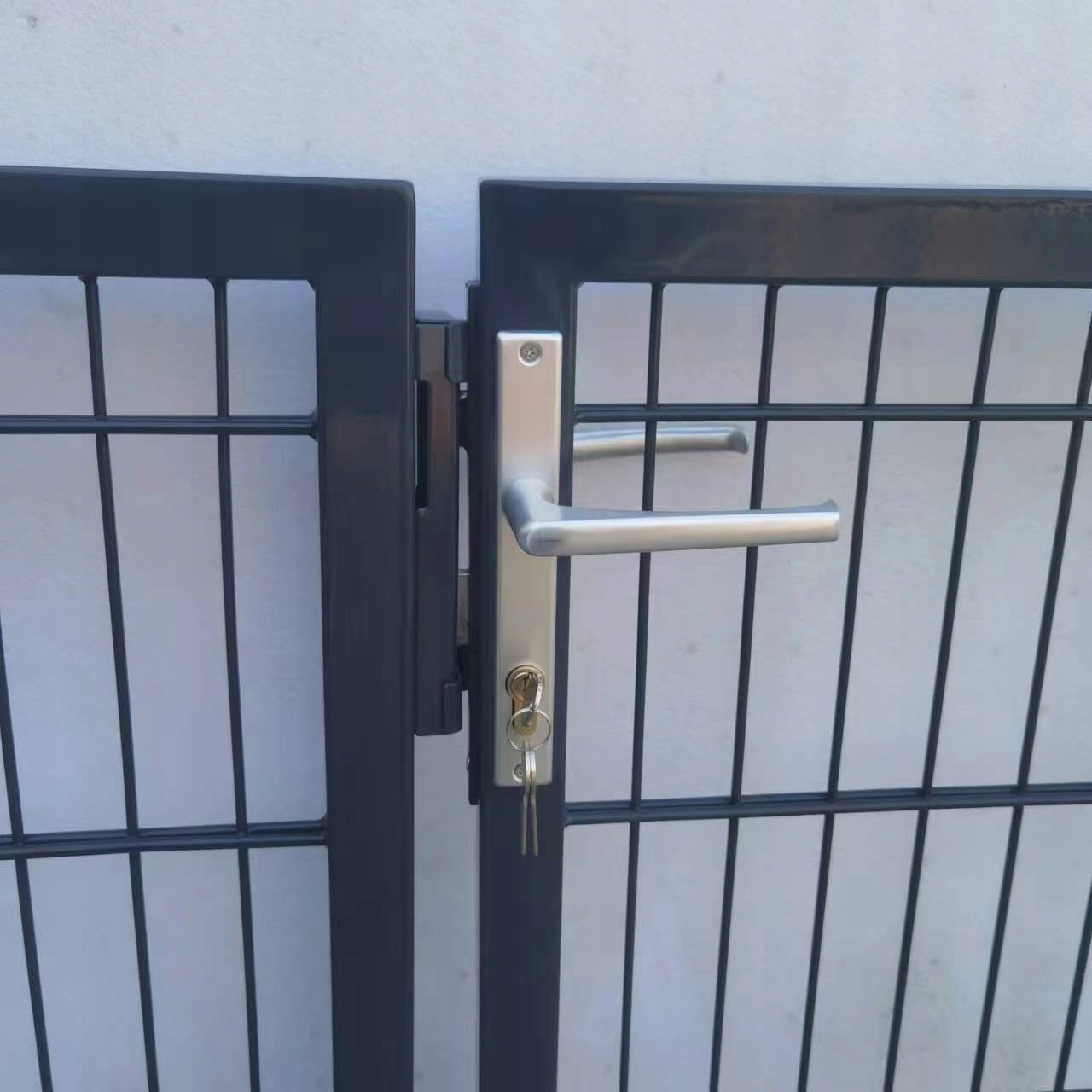 Panel double-leaf gate 3x1,8, anthracite Packaging status original