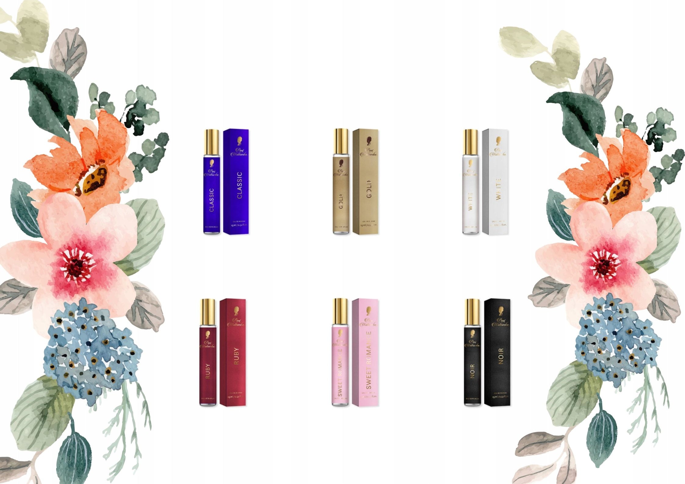 Pani Walewska PERFUME MIX Perfumed Water Spray 6x15 ml EDP Manufacturer code 590079380683