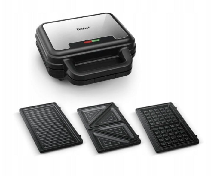 Panini Toaster for sandwiches TEFAL UltraCompact SW383D10 3in1
