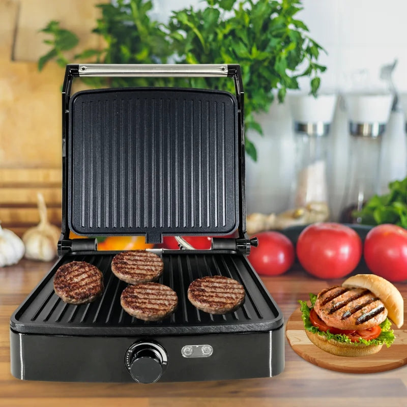 Panini electric grill Eisenbach HW-1960 silver/grey 2000 W Power rating 2000 W