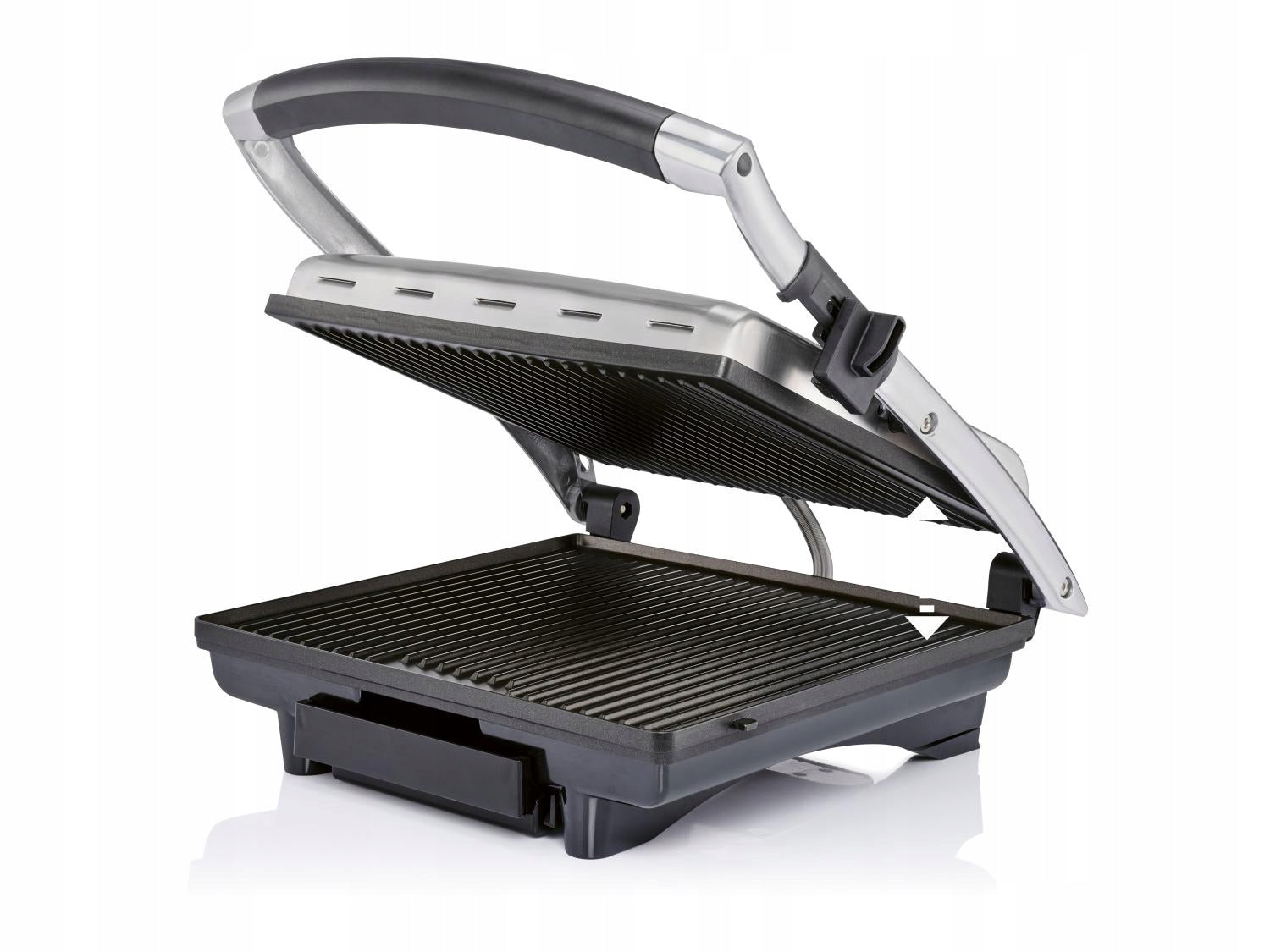Panini electric grill SilverCrest SPM 2000 E2 silver 2000 W Brand SilverCrest