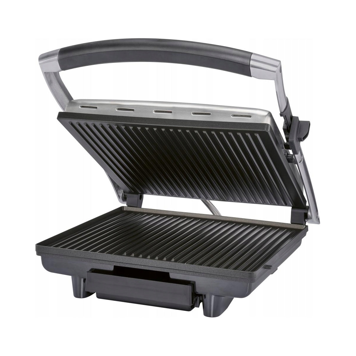 Panini electric grill SilverCrest SPM 2000 E2 silver 2000 W