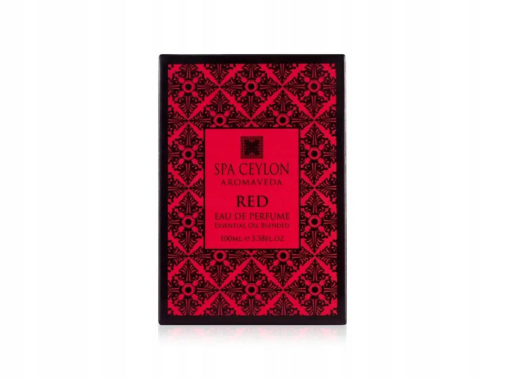 Pánska parfumovaná voda - pačuli, citrón, santalové drevo, kardamóm - RED Packaging volume 100 ml