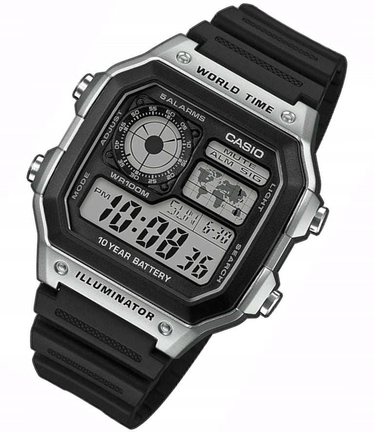 Pánské hodinky Casio AE-1200WH 1CVEF Brand CASIO