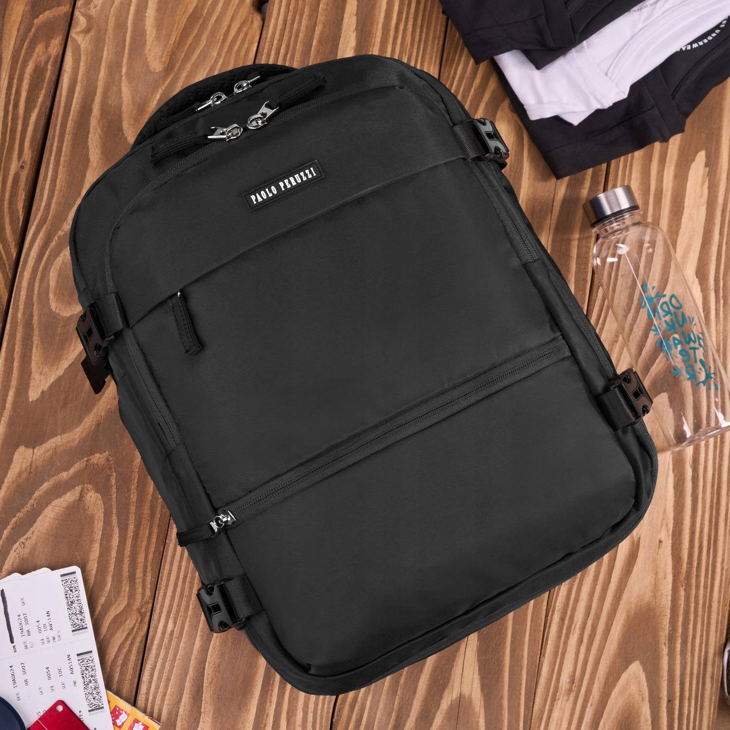 Paolo Peruzzi city backpack black Manufacturer code AS-01