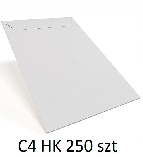 Paper Envelopes White C4 250pcs Self-Adhesive HK