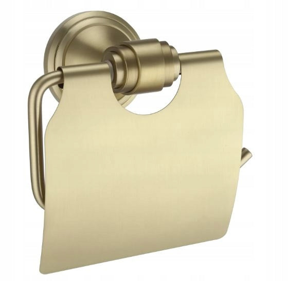 Paper Holder Rea Aristo Gold Brushed Elegant Classic Metal