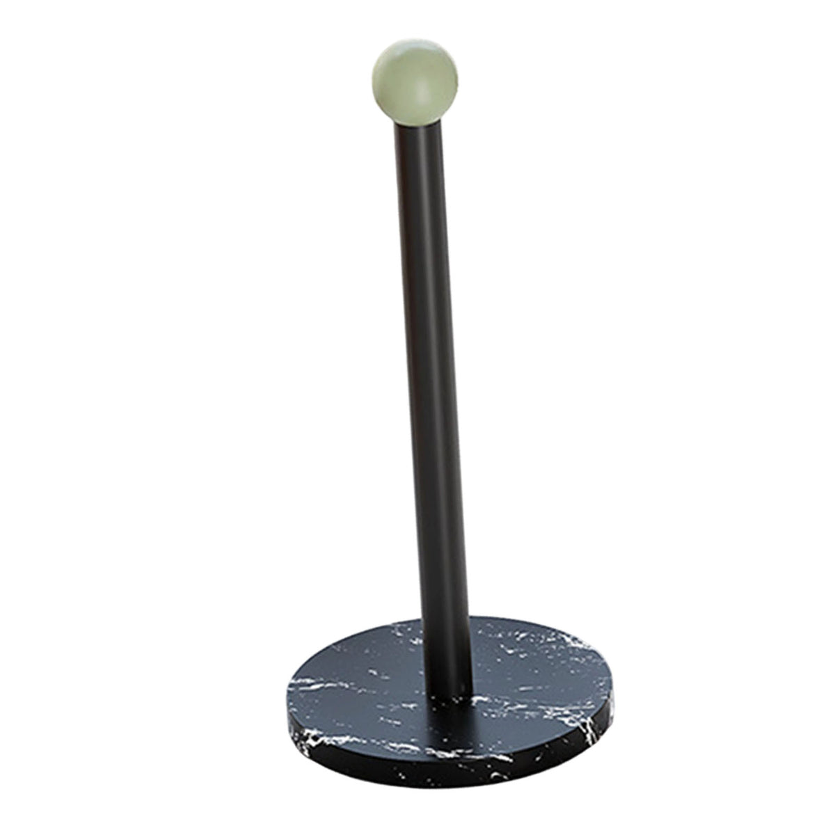 Paper Towel Holder for Kitchen Iron Marble Countertop Standing Stand