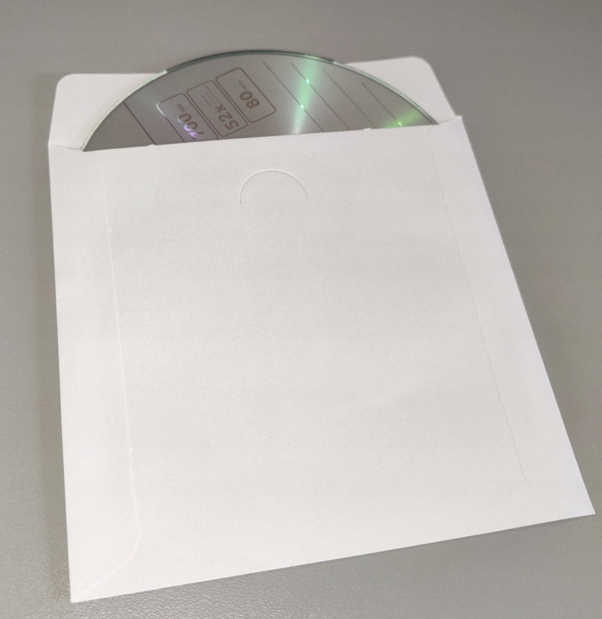 Paper envelopes without window for CD/DVD/BD-R 100pcs.