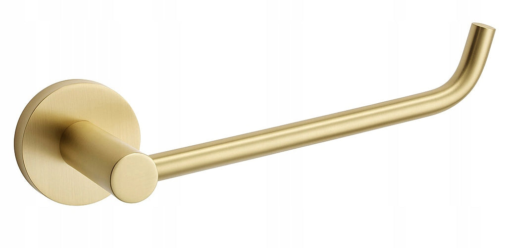 Paper holder LEO 5609 gold toilet mat hanger