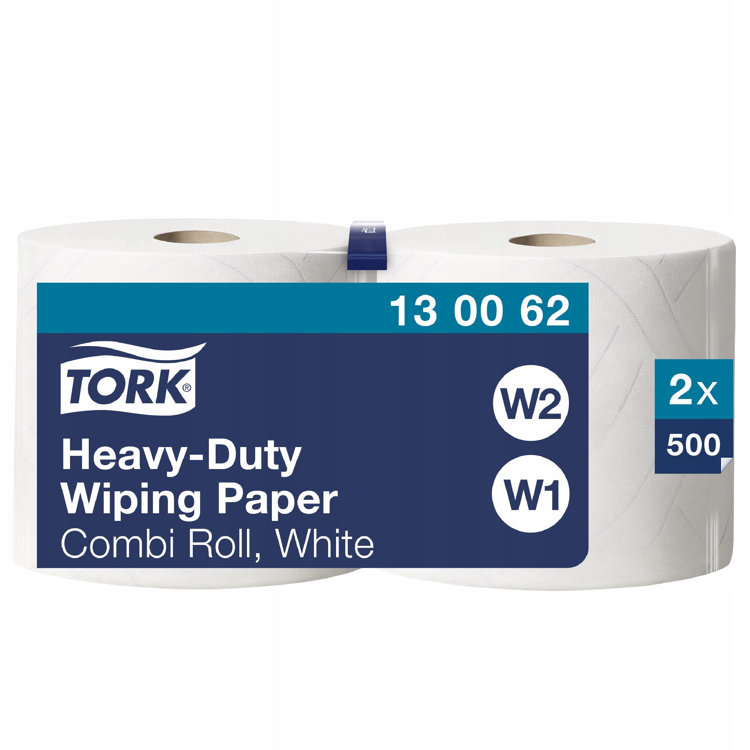 Paper towel absorbent cleaner durable 500 leaves W2 TORK 130062