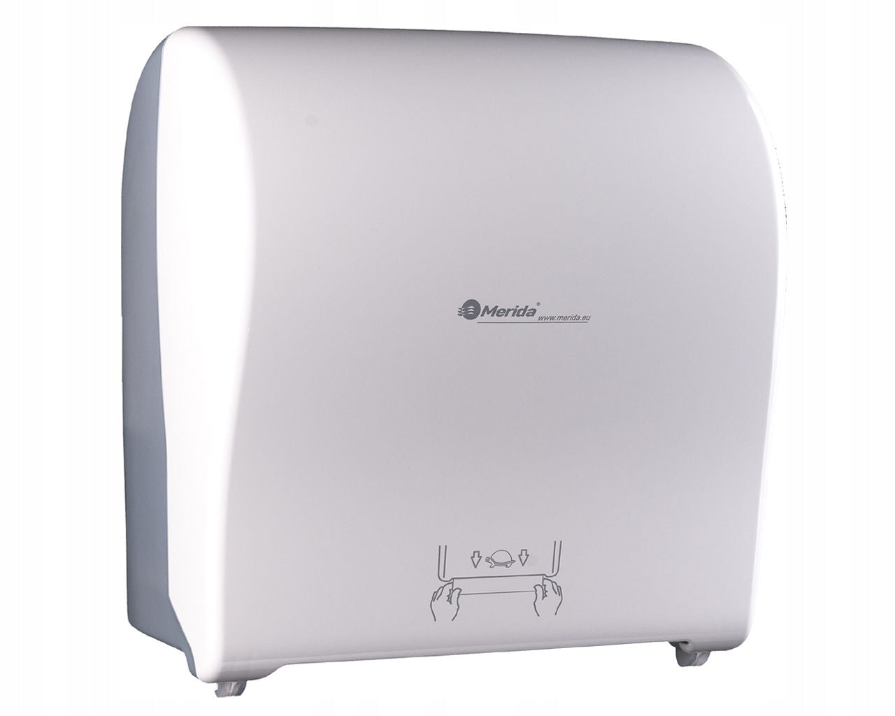 Paper towel holder Merida wall white AUTOMATIC MAXI CJB302