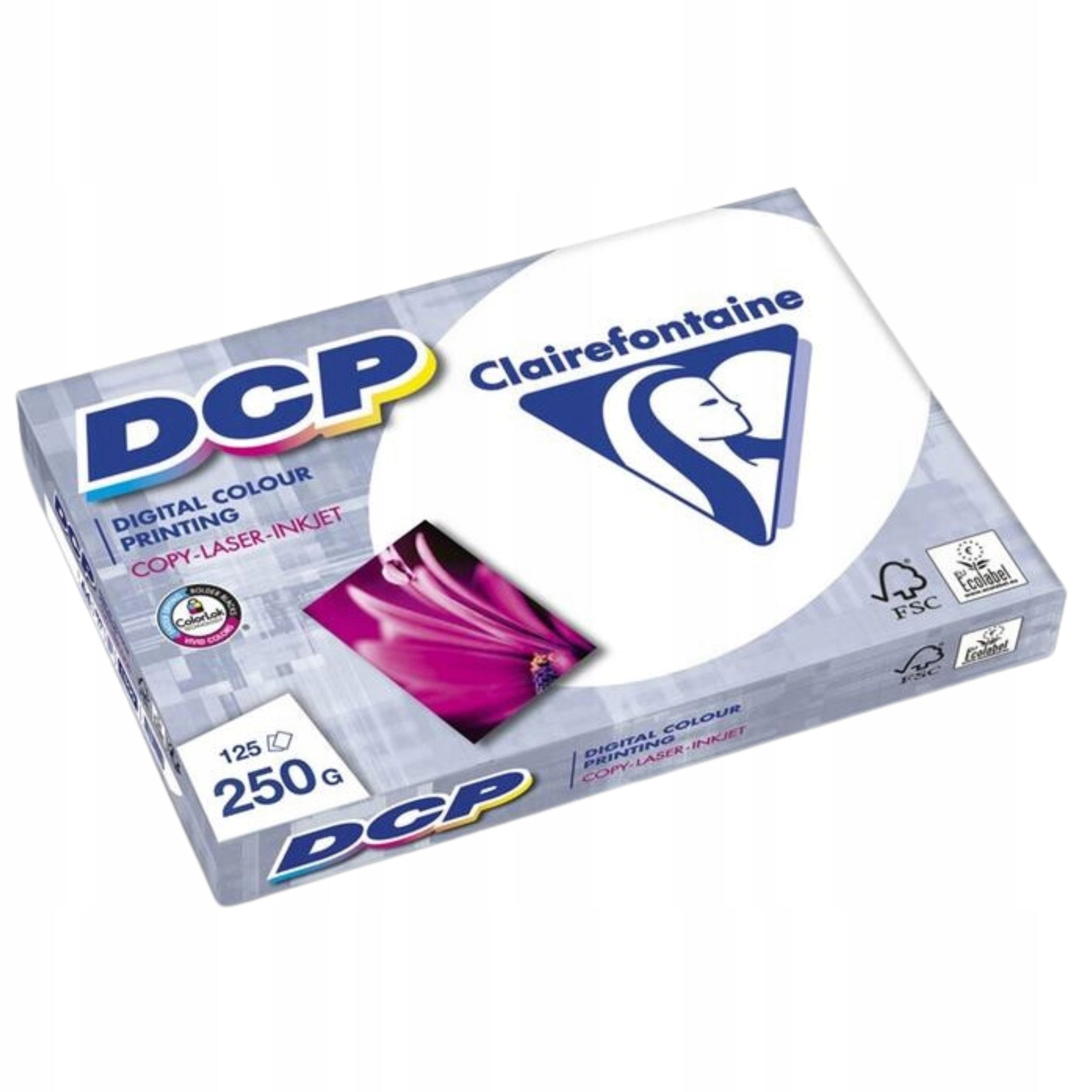 Papier für Farbdrucker DCP 250g/m2 A4, 125 Blatt 