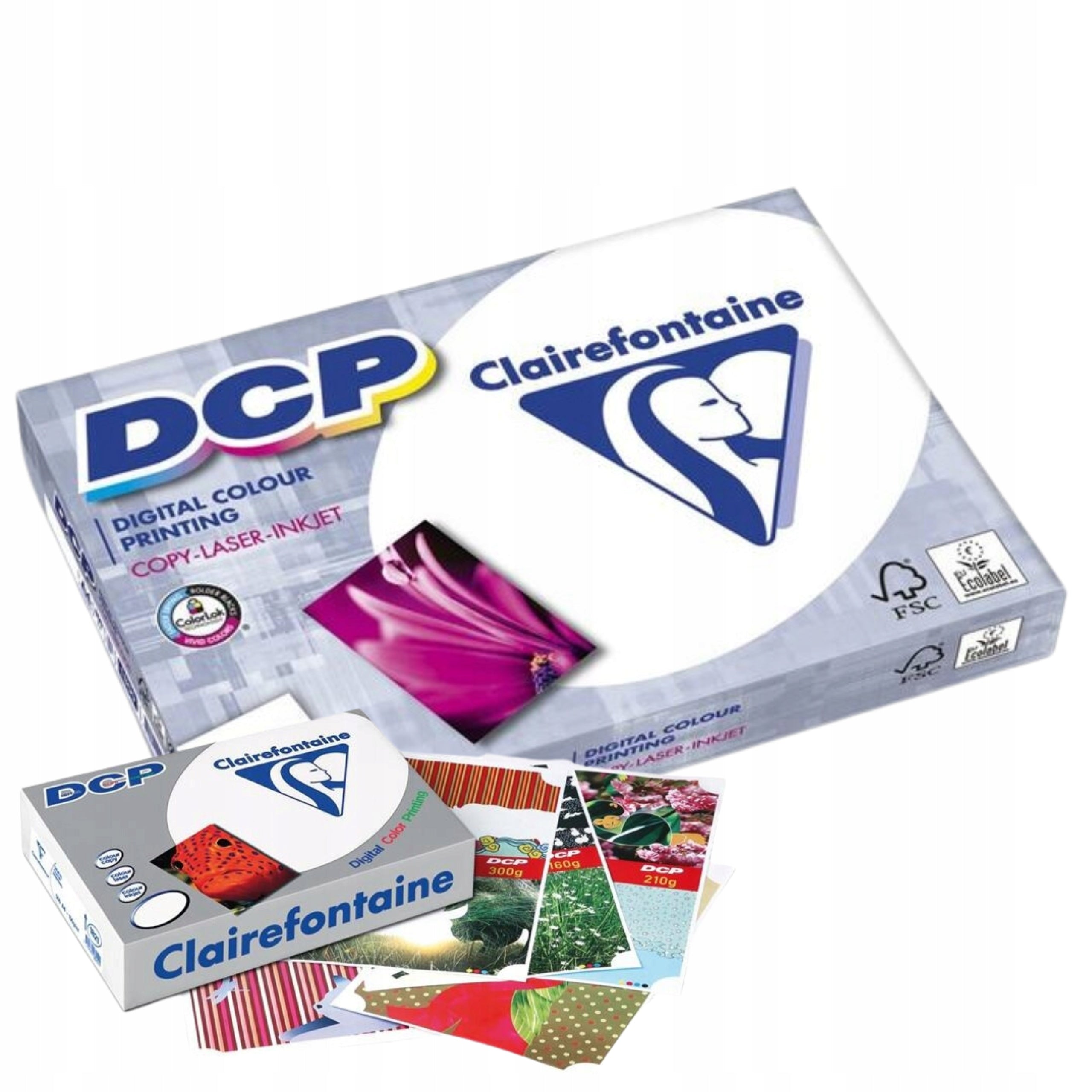 Papier für Farbdrucker DCP 250g/m2 A4, 125 Blatt 