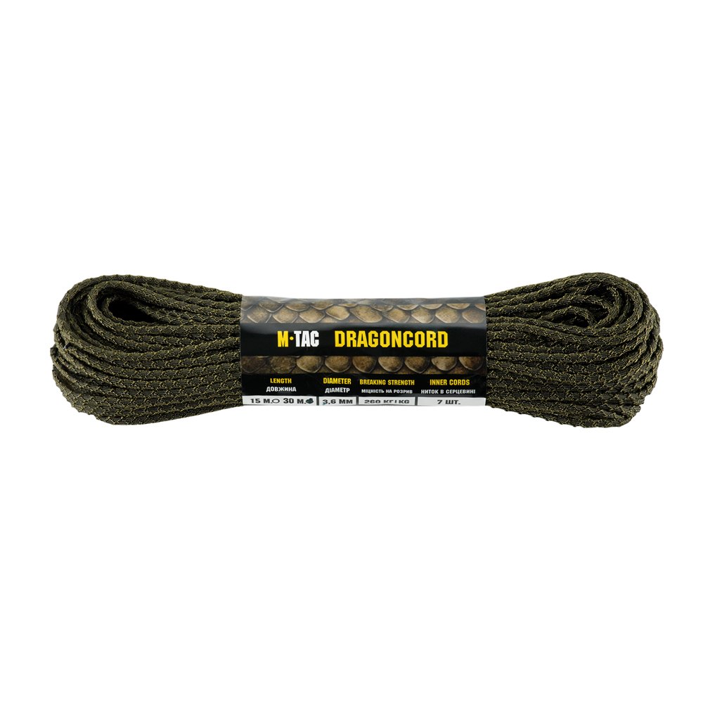 Paracord Dragon Cord OD Green 30 m