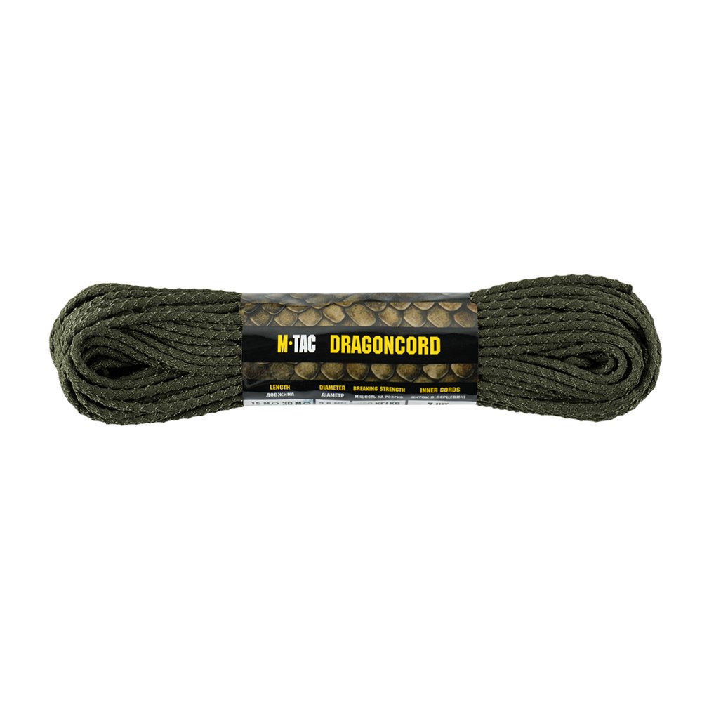 Paracord Dragon Cord Ranger Green 30 m