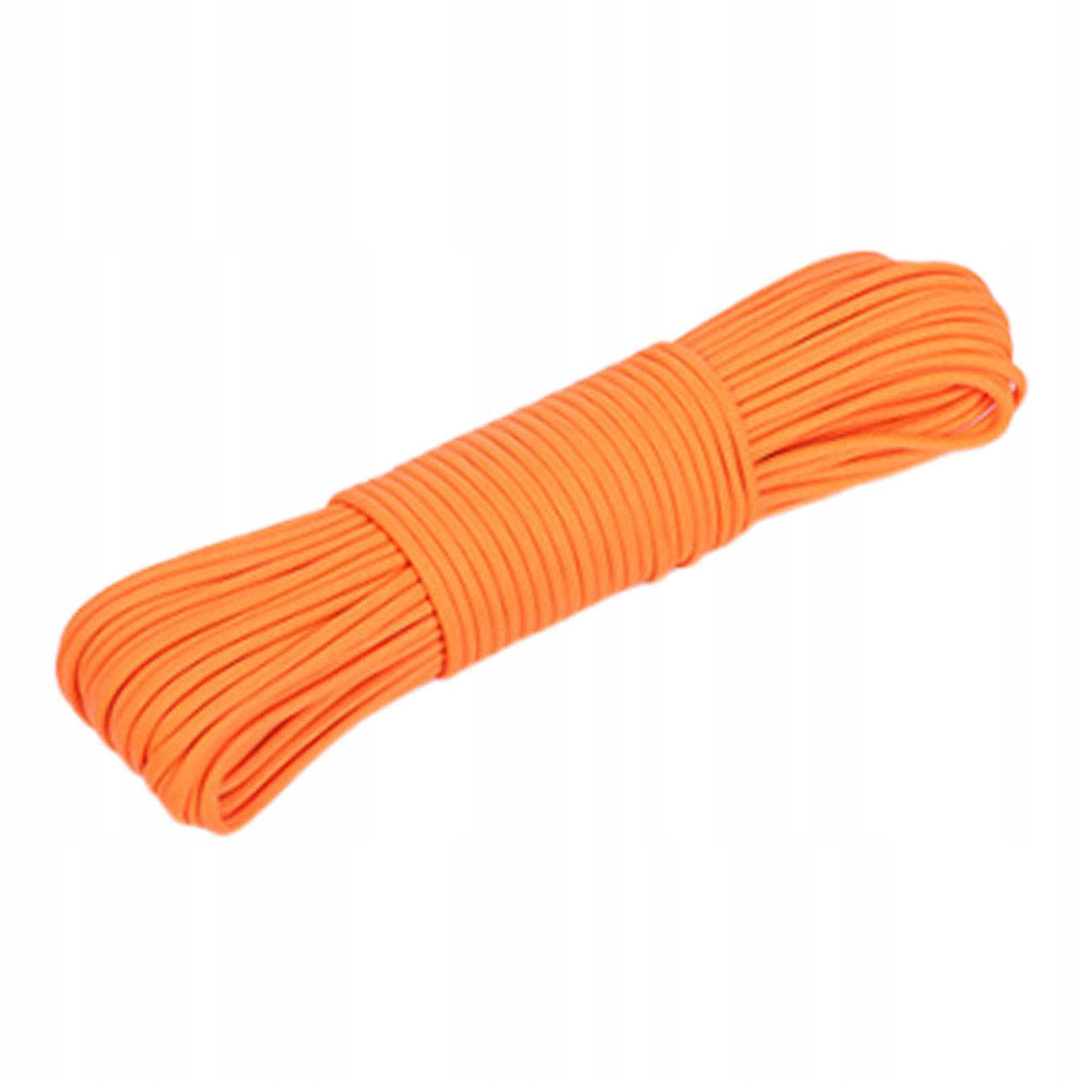 Paracord Rope Camping Rope Braided Polyester Rope Multipurpose Tent Orange