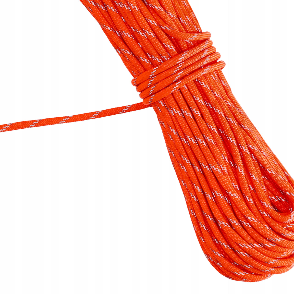 Paracord cable EDCX Reflective 30 m soft orange Manufacturer code 821-007