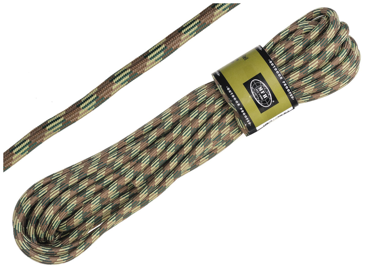 Paracord cable MFH 27501B tarn 7 mm x 15 m CAMO Manufacturer code 27501B