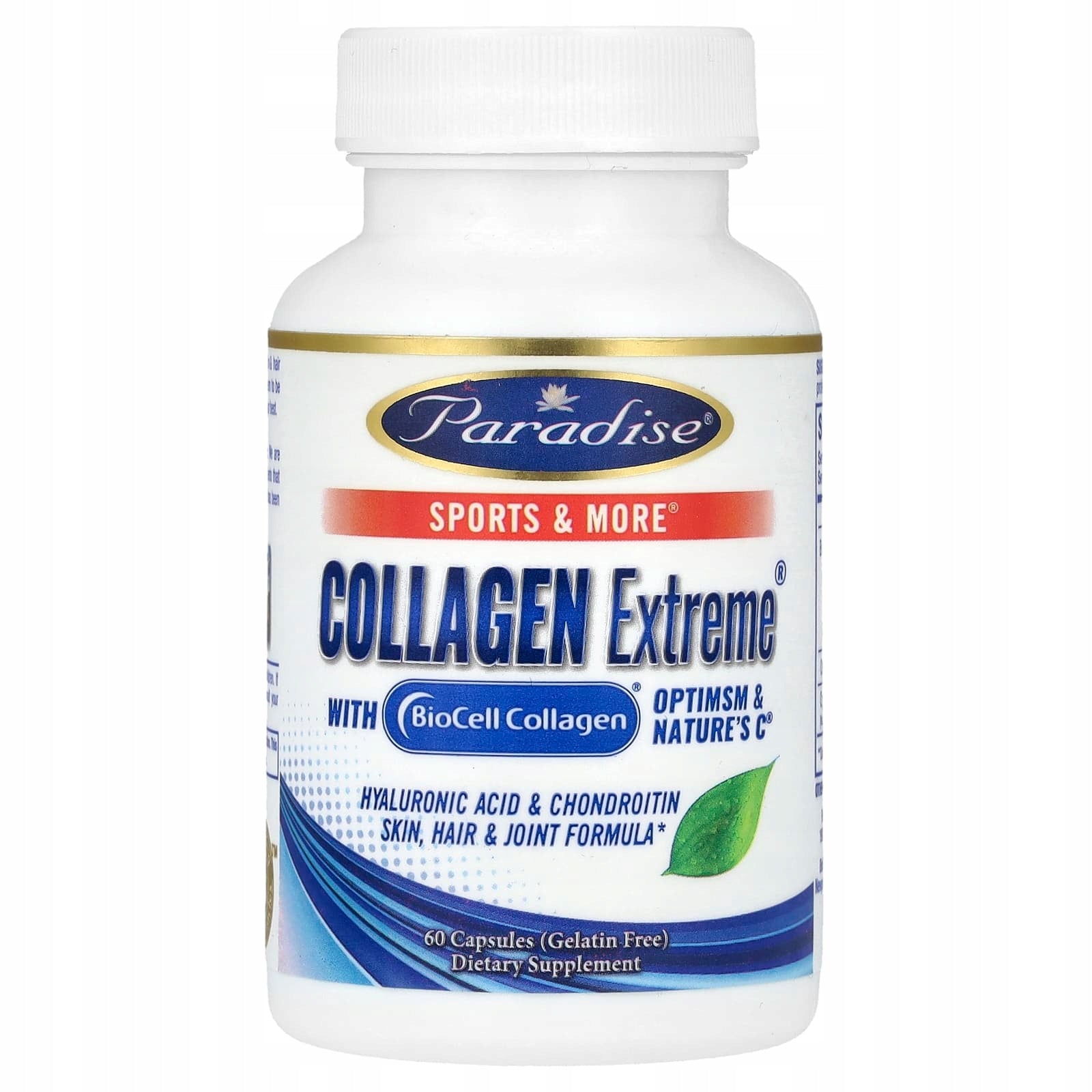 Paradise Herbs, Collagen Extreme with BioCell Collagen, OptiMSM & Naturist