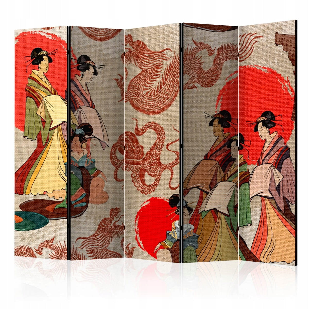Trennwand - Geisha II [Raumtrennwand] 