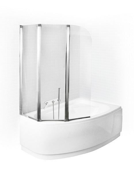 Mobile Badezimmer-Glaswand Besco Ambition 3 