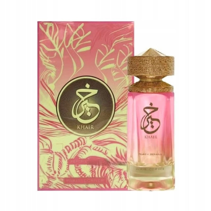 Paris Corne Khair Peach Delulu 100ml EDP Perfumed Water Perfume