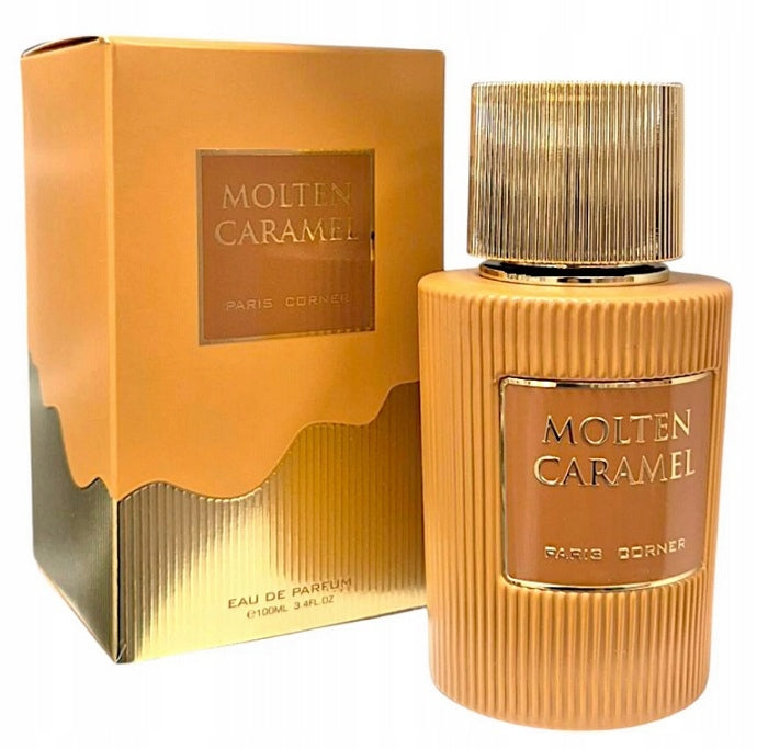 Paris Corner Molten Caramel 100ml EDP Perfumed Water Perfume Unisex Fragrance