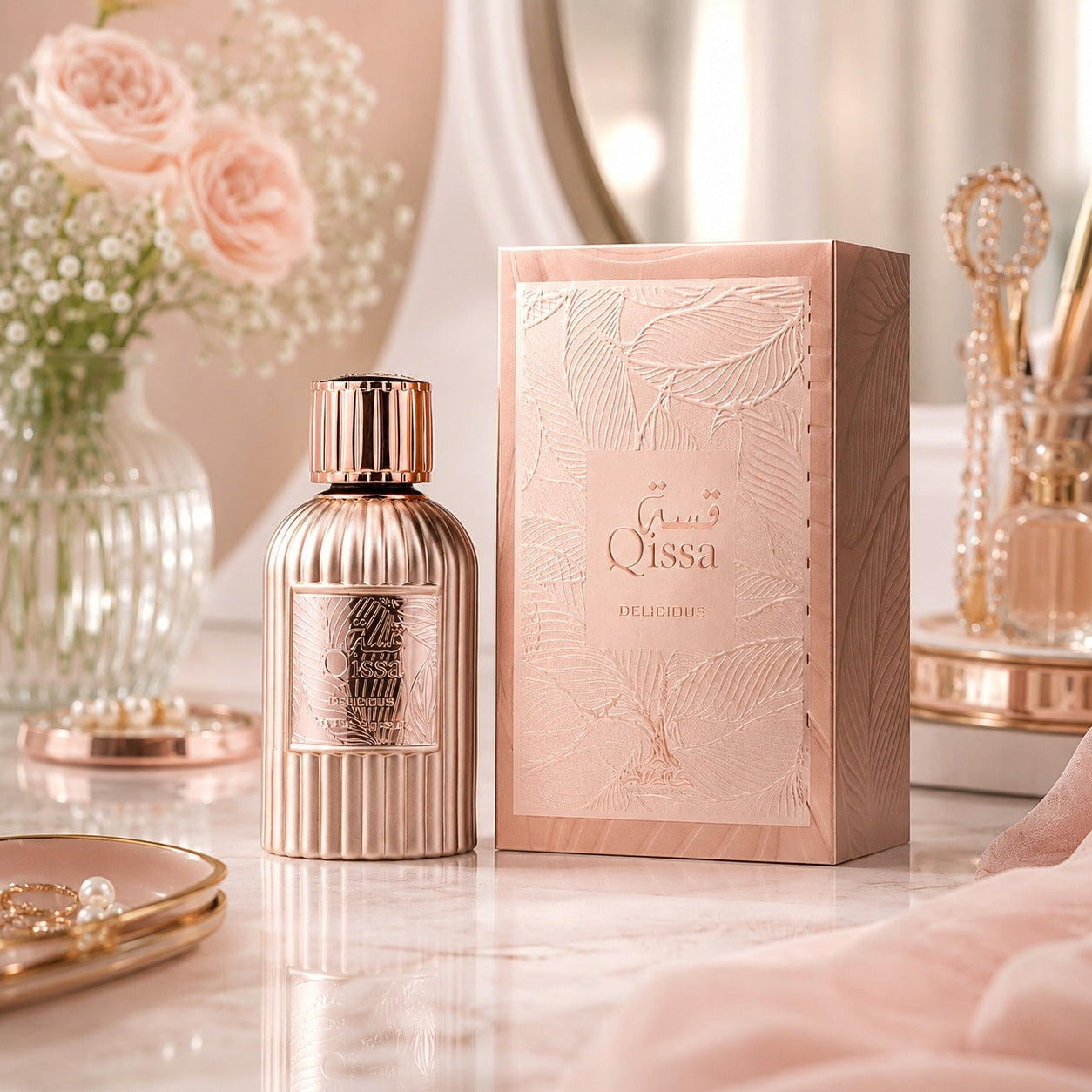 Paris Corner Qissa Delicious Perfumed Water for Women 100 ml Packaging status original