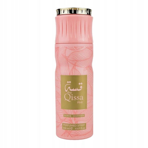 Paris Corner Qissa Pink 200ml DEO Deodorant Spray Fragrance For Women