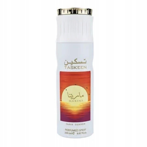 Paris Corner Taskeen Marina 200ml DEO Deodorant Spray Unisex Fragrance