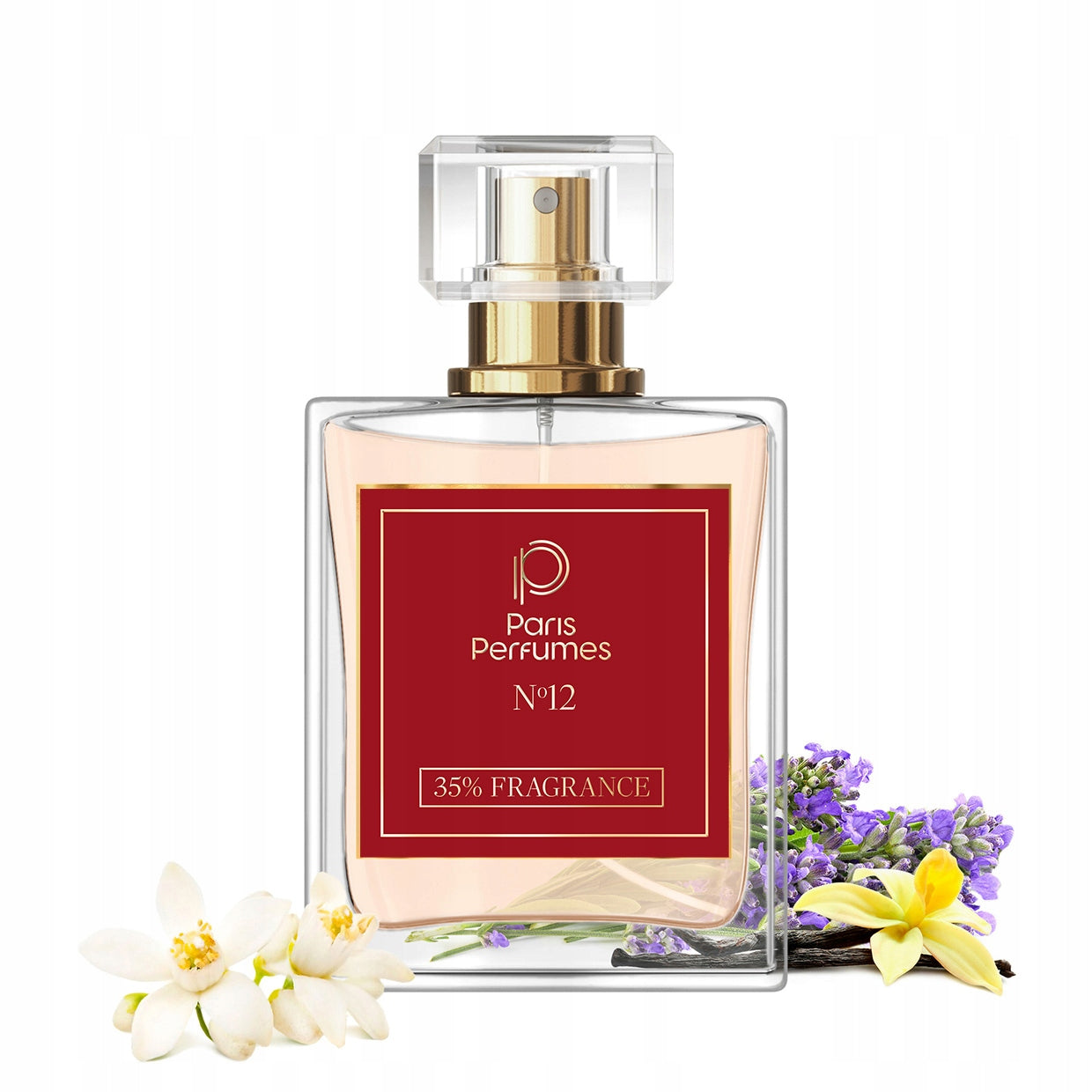 Paris Perfumes N° 12 35% - 50ml | Women's | Floral, Fresh